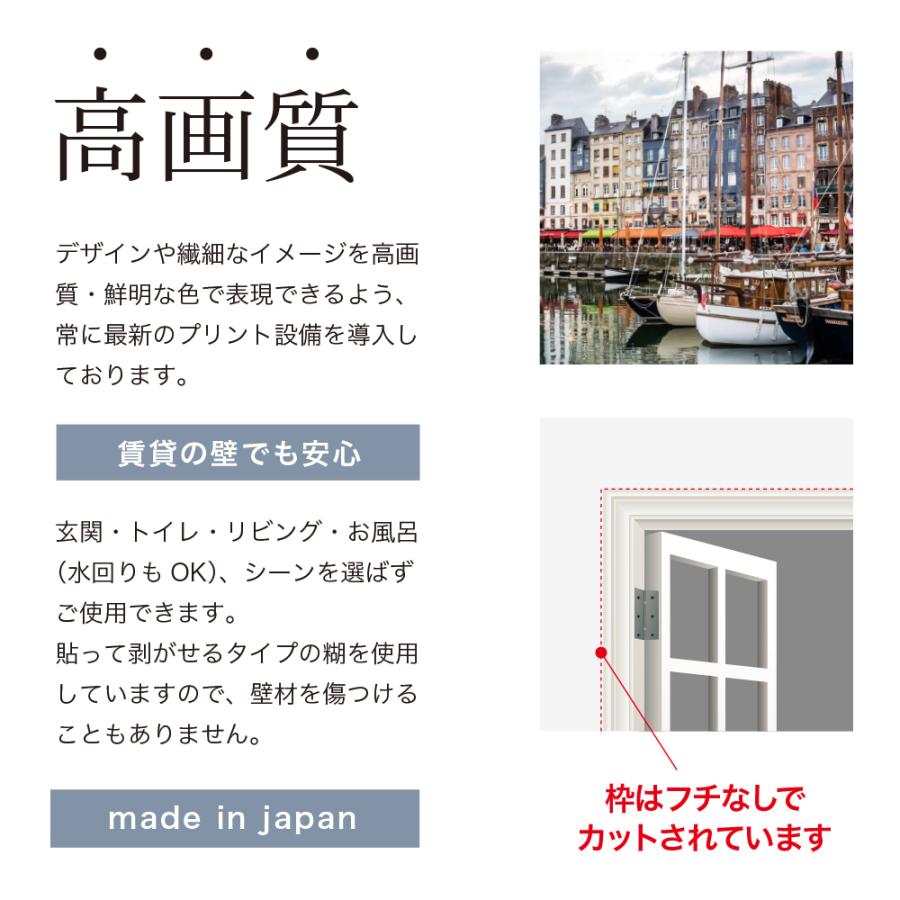 ウォールステッカー 窓枠 新緑 滝 日本製 Mu3 壁紙 シール 林 木 景色 河川 風景 写真 旅行 新作入荷