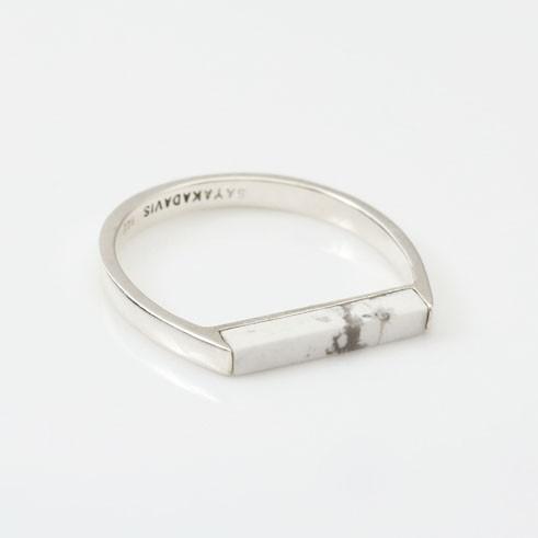 新品即決 サヤカデイヴィス Sayakadavis Cecilia Sterling Silver ストーン リング セール 返品 交換不可 大特価 Www Mysmileteethwhitening Com