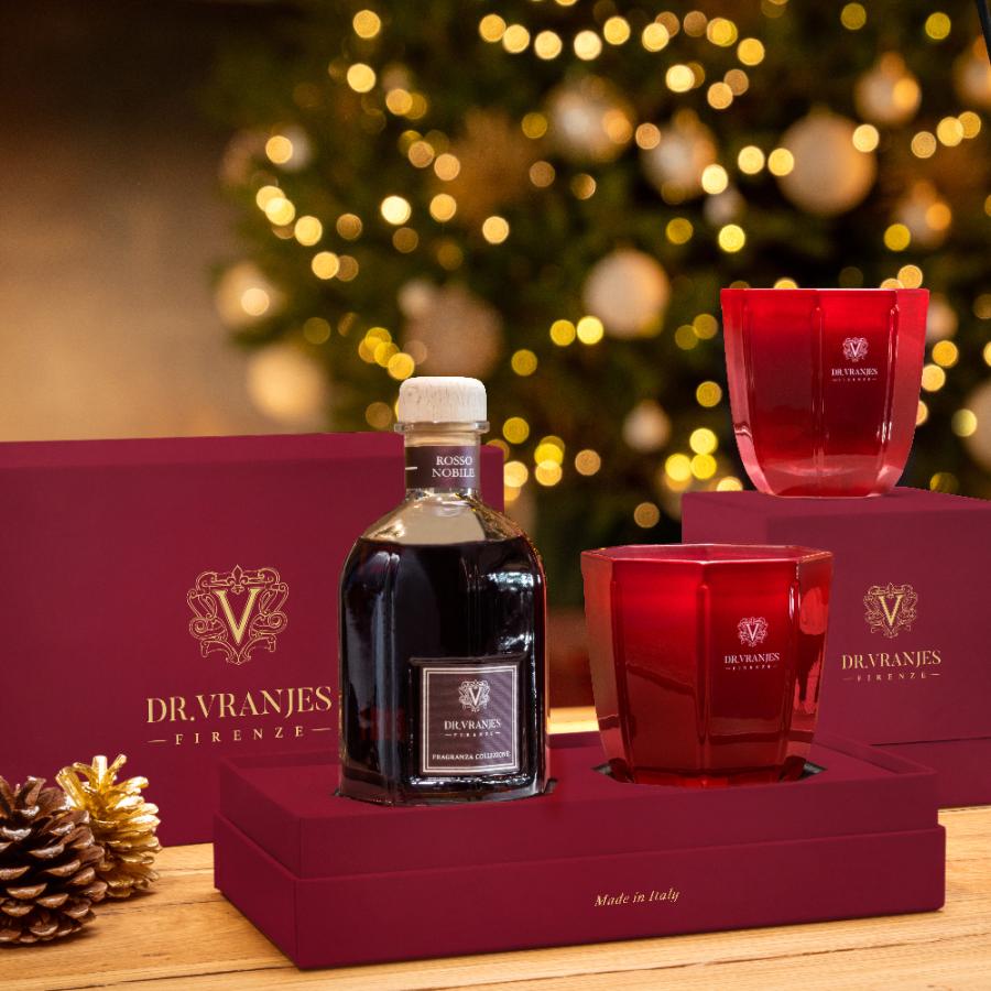 ドットール・ヴラニエス / DR. VRANJES / ホワイトボトル + 500 ml リフィル / GIFT BOX Snowflake / Christmas Gift 2022【ROSSO NOBILE】 | DR. VRANJES | 03