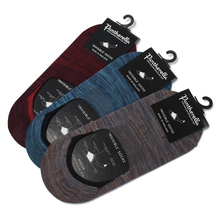 【ポストへお届け】パンセレラ / Pantherella / メランジ スリップオンタイプ インビジブル ソックス / 返品・交換可能 | 