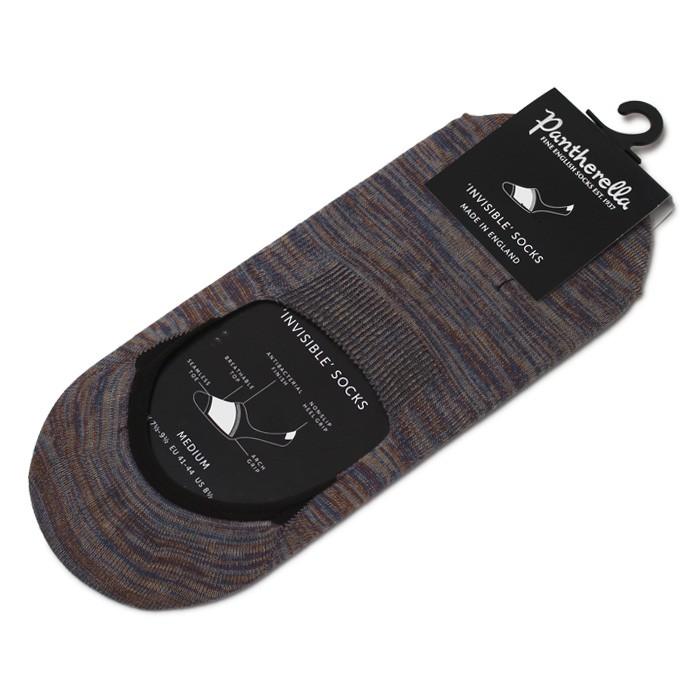 【ポストへお届け】パンセレラ / Pantherella / メランジ スリップオンタイプ インビジブル ソックス / 返品・交換可能 |  | 04