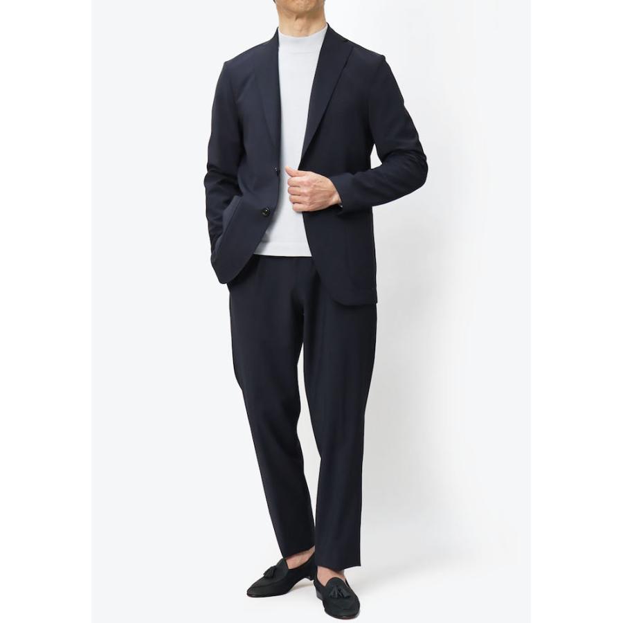 BOGLIOLI ボリオリ K.JACKET ネイビー チョークストライプスーツ