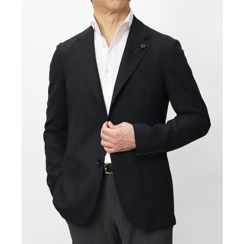 ラルディーニ / LARDINI / ROMA / ローマモデル / シャツ ジャケット仕様 / ウールホップサック / 2釦 2パッチ / 返品・交換可能の画像