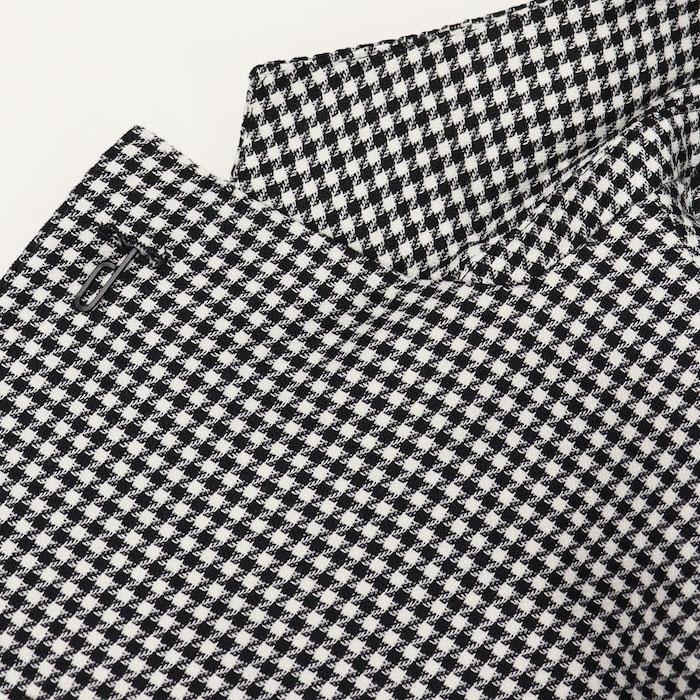 ラルディーニ / LARDINI / ROMA / ローマモデル / シャツ ジャケット仕様 / ソフトウールコットン / シェパードチェック柄 / 2釦 2パッチ / 返品・交換可能の画像