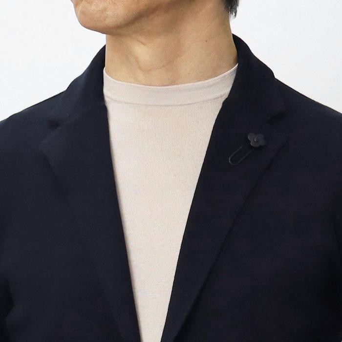 ラルディーニ / LARDINI / ニット ジャケット / 細身型 / コットン / 返品・交換可能の画像