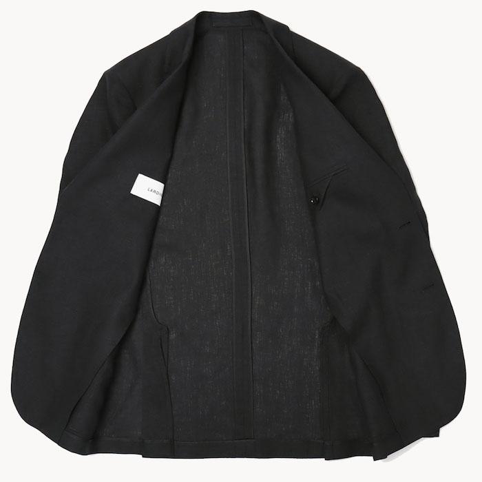 ラルディーニ / LARDINI / リエティモデル / RIETI / シャツ ジャケット仕様 / リネン100％ / 2釦 2パッチ / 返品・交換可能の画像