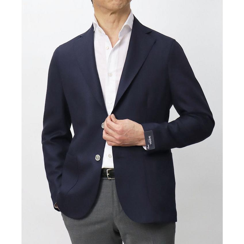 バルバ / BARBA / シャツ ジャケット / 軽量 ウール ホップサック / 返品・交換可能の画像