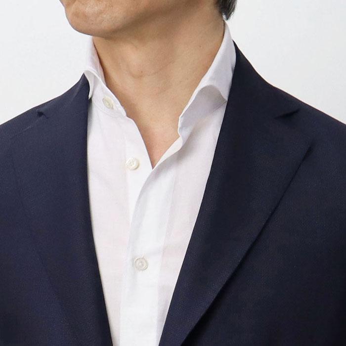 バルバ / BARBA / シャツ ジャケット / 軽量 ウール ホップサック / 返品・交換可能の画像