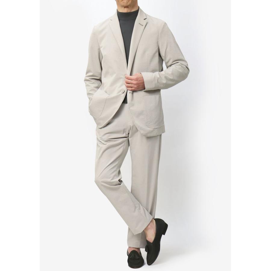 ヘルノ / HERNO / 2B2Pシングルジャケット / セットアップ対応 / ストレッチシアサッカー / 返品・交換可能の画像
