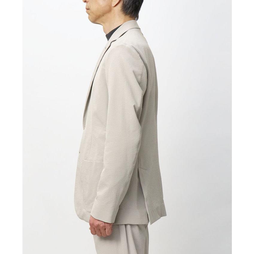 ヘルノ / HERNO / 2B2Pシングルジャケット / セットアップ対応 / ストレッチシアサッカー / 返品・交換可能の画像