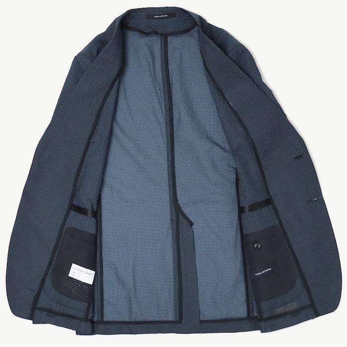 タリアトーレ / TAGLIATORE / ライト / LIGHT / ジャケット / 超軽量ナイロン / シアサッカー / 2釦 2パッチ / 返品・交換可能の画像