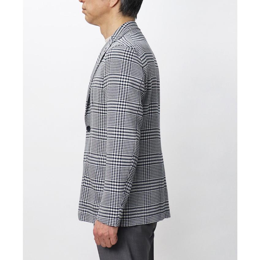 タリアトーレ / TAGLIATORE / ライト / LIGHT / ジャケット / コットン ウール ストレッチ / グレンチェック柄 / 2釦 2パッチ / 返品・交換可能の画像
