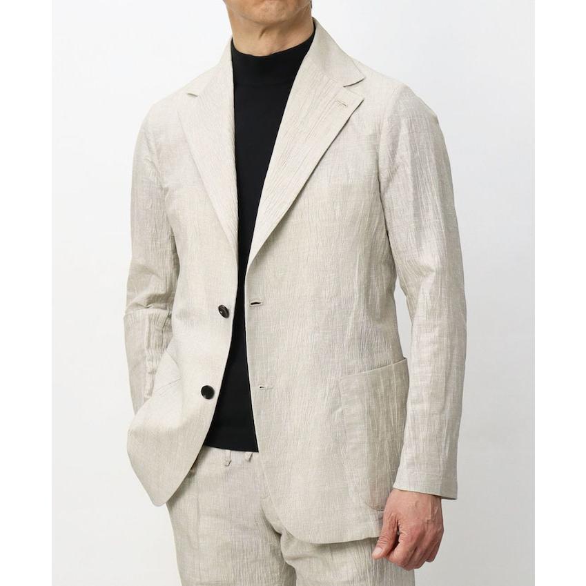 フィンジャック / Finjack / セットアップ対応 / シャツジャケット / 超軽量 リネンコットン楊柳 / 返品・交換可能の画像
