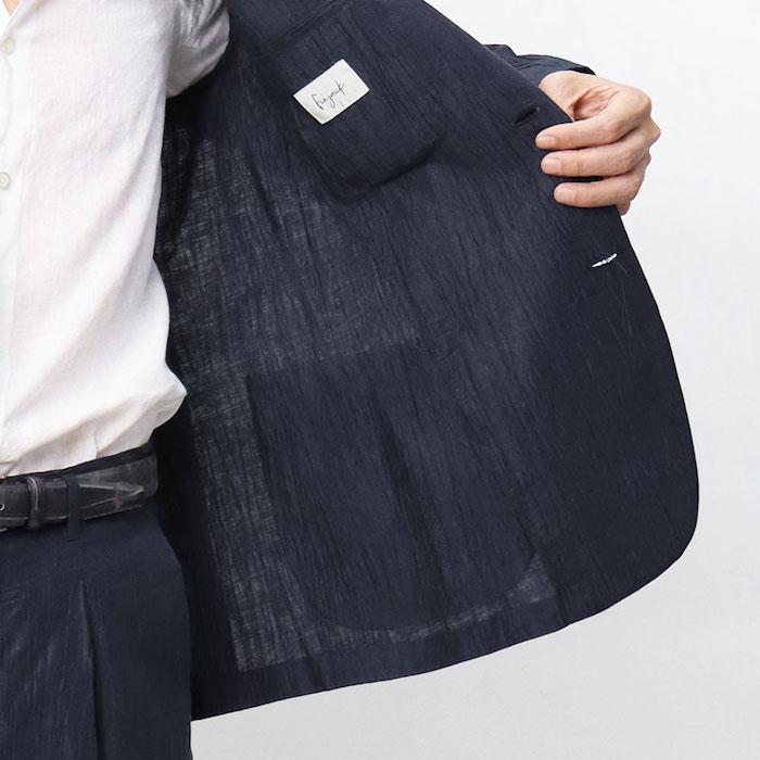 フィンジャック / Finjack / セットアップ対応 / シャツジャケット / 超軽量 リネンコットン楊柳 / 返品・交換可能の画像