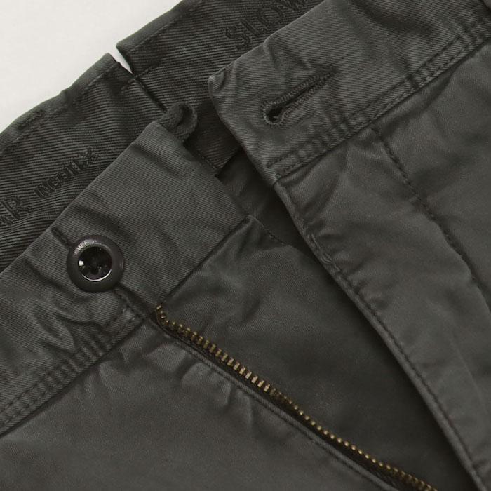 インコテックス スラックス / INCOTEX SLACKS / 100型 / ストレッチ パンツ / オーガニックコットン ギャバ / ガーメントダイ / SLIM FIT / 返品・交換可能の画像