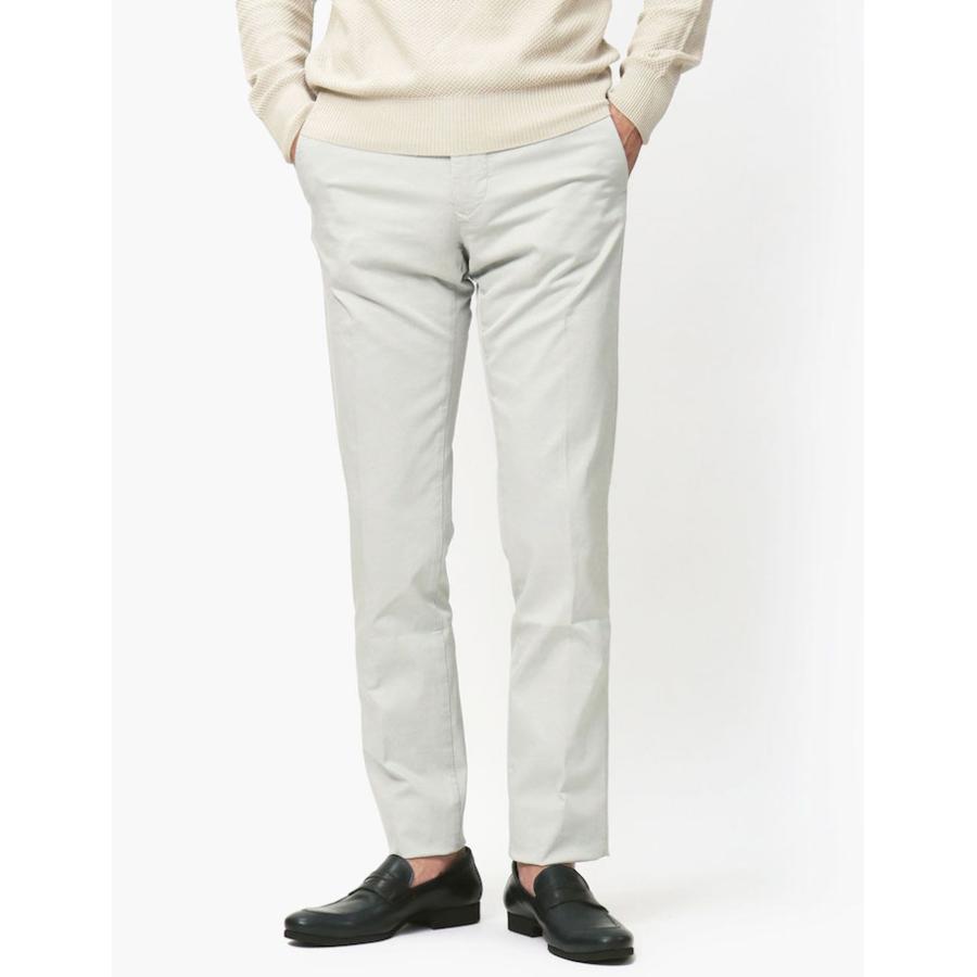 インコテックス スラックス / INCOTEX SLACKS / 100型 / ストレッチ パンツ / オーガニックコットン ギャバ / ガーメントダイ / SLIM FIT / 返品・交換可能の画像