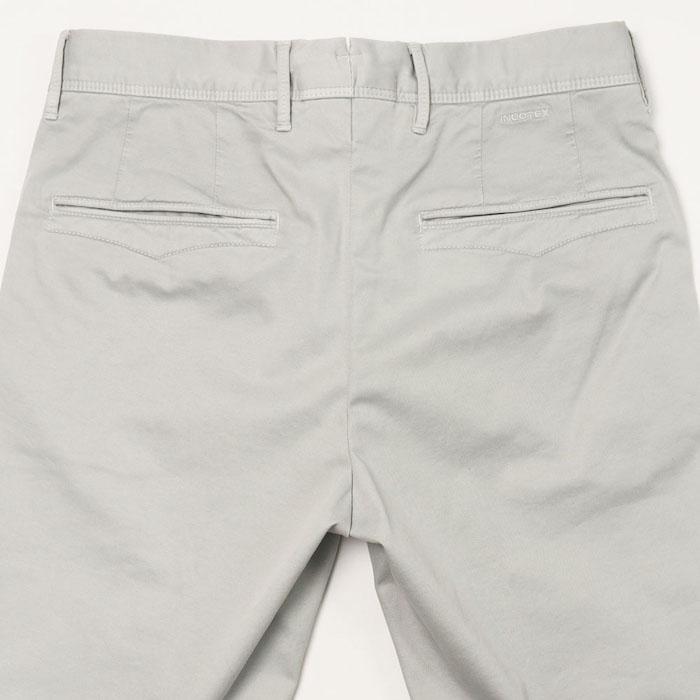 インコテックス スラックス / INCOTEX SLACKS / 100型 / ストレッチ パンツ / オーガニックコットン ギャバ / ガーメントダイ / SLIM FIT / 返品・交換可能の画像