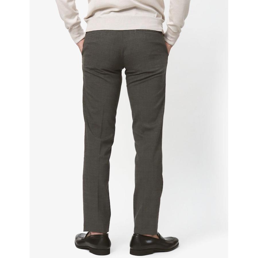 インコテックス スラックス / INCOTEX SLACKS / 100型  / サマートロピカルウール / ストレッチ パンツ / オーバーダイ / SLIM FIT / 返品・交換可能の画像