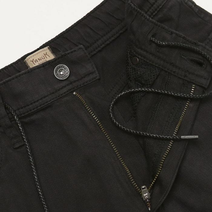 ヤヌーク / YANUK / リゾート ベン / RESORT BEN / コットン レーヨン リネン ストレッチ デニム パンツ / 返品・交換可能の画像