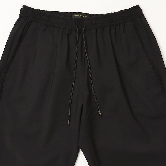 ジャブスアルキヴィオ / giabsarchivio / トリジャーニ / TORRIGIANI / GOLD LINE / リラックス パンツ / ウールストレッチ / ウエストゴム / 返品・交換可能の画像