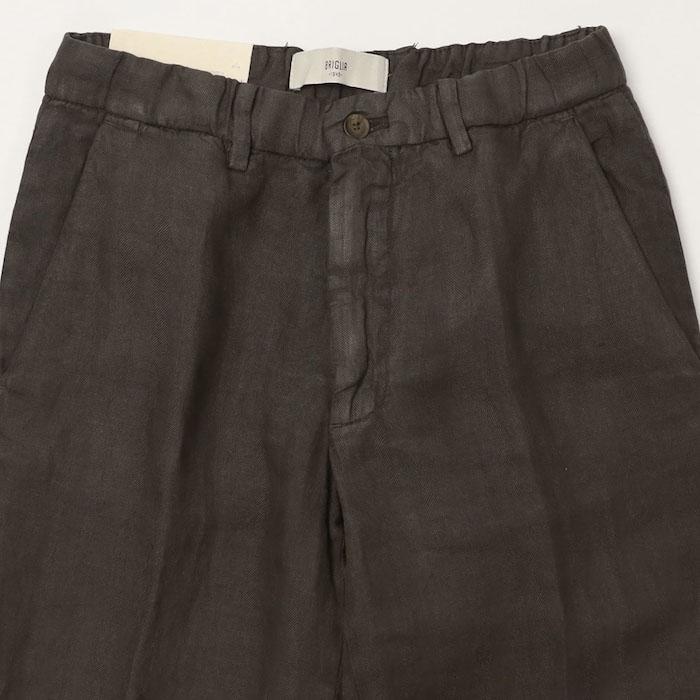 ブリリア 1949 / BRIGLIA BG61 リラックス パンツ リネン ガーメント
