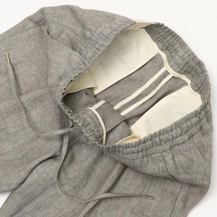 ブリリア 1949 / BRIGLIA 1949 / WIMBLEDONS / リラックス パンツ / アクティブリネン / ACTIVE LINEN / ウエストゴム / 返品・交換可能の画像