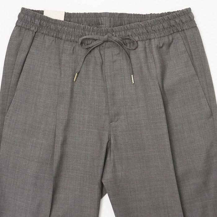 ブリリア 1949 / BRIGLIA 1949 / WIMBLEDONS / リラックス パンツ / サマーウォッシャブルウール / ウエストゴム / 返品・交換可能の画像
