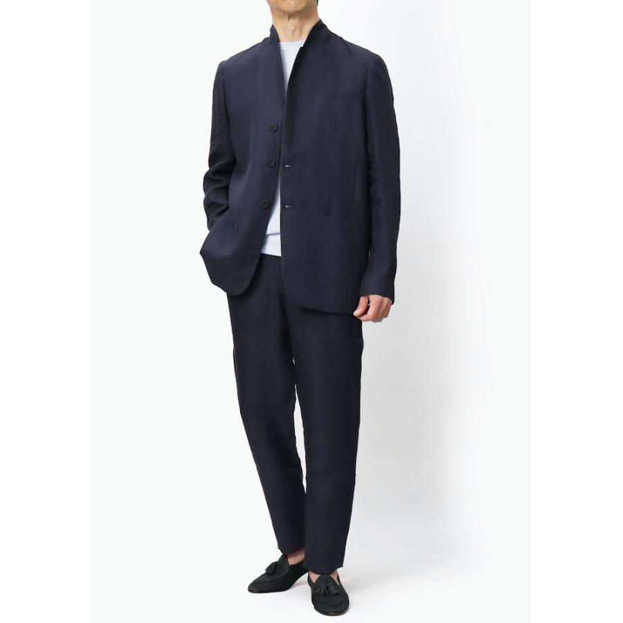 シーズ / SEASE / サマーマインドセット / SUMMER MINDSET / セットアップ対応 / リネン コットン ヘリンボン / リラックスパンツ / 返品・交換可能の画像
