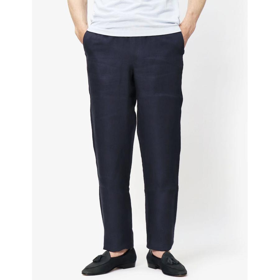 シーズ / SEASE / サマーマインドセット / SUMMER MINDSET / セットアップ対応 / リネン コットン ヘリンボン / リラックスパンツ / 返品・交換可能の画像
