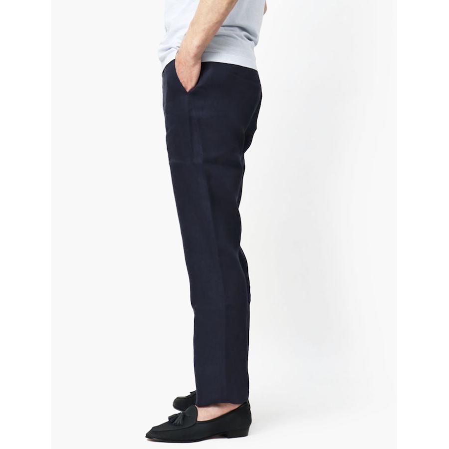 シーズ / SEASE / サマーマインドセット / SUMMER MINDSET / セットアップ対応 / リネン コットン ヘリンボン / リラックスパンツ / 返品・交換可能の画像