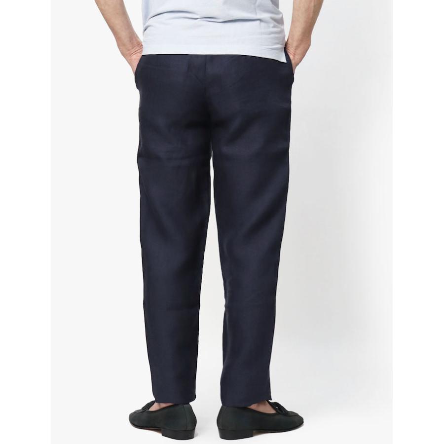 シーズ / SEASE / サマーマインドセット / SUMMER MINDSET / セットアップ対応 / リネン コットン ヘリンボン / リラックスパンツ / 返品・交換可能の画像