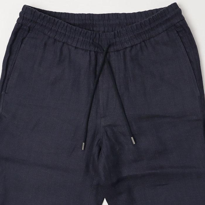 シーズ / SEASE / サマーマインドセット / SUMMER MINDSET / セットアップ対応 / リネン コットン ヘリンボン / リラックスパンツ / 返品・交換可能の画像
