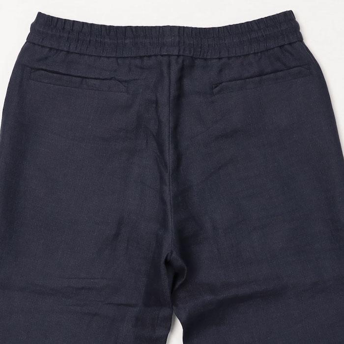 シーズ / SEASE / サマーマインドセット / SUMMER MINDSET / セットアップ対応 / リネン コットン ヘリンボン / リラックスパンツ / 返品・交換可能の画像