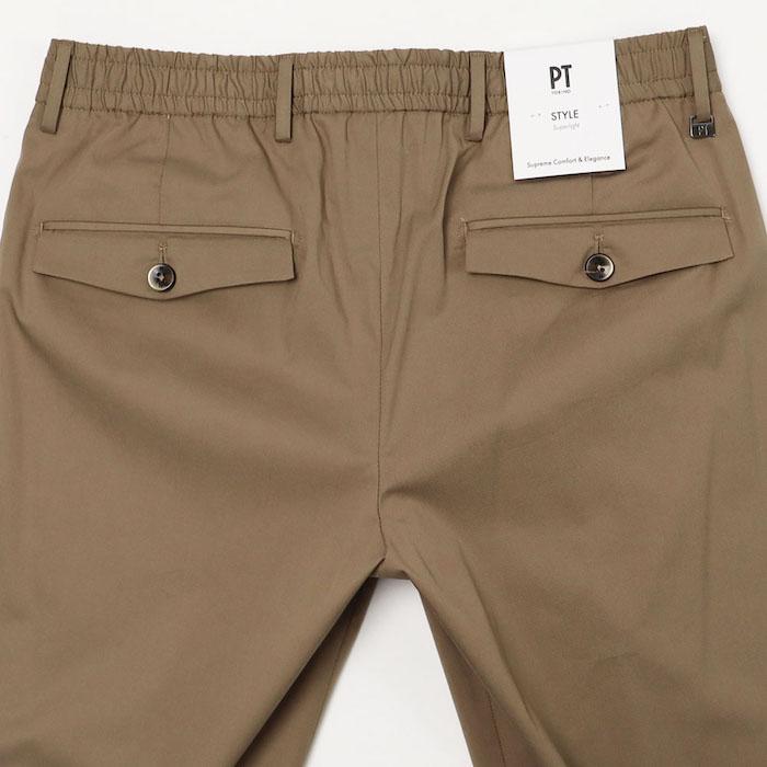 PT TORINO / ピーティー トリノ / NEW BERLIN / ニューベルリン / SLIM FIT / リラックス パンツ / スーパーライト テクノコットン ポプリン / 返品・交換可能の画像
