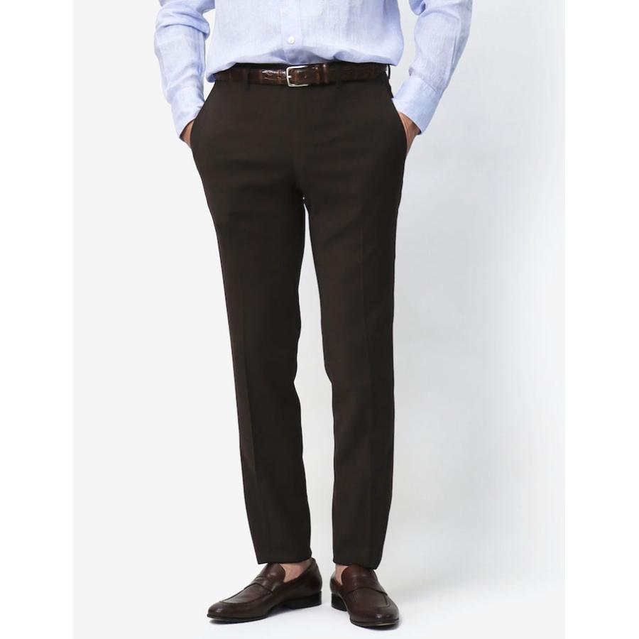 PT TORINO / ピーティー トリノ / トラベル / TRAVEL / SUPER SLIM FIT / ノープリーツ スラックス / ストレッチ ウォッシャブル テクノウール / 返品・交換可能の画像