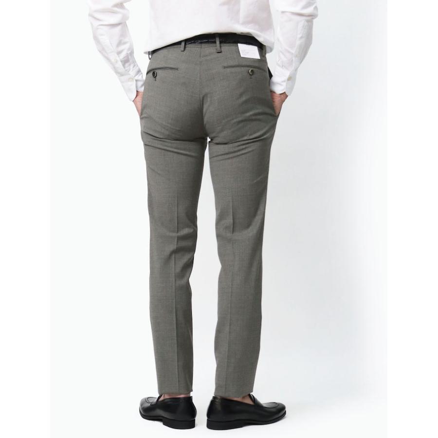 PT TORINO / ピーティー トリノ / トラベル / TRAVEL / SUPER SLIM FIT / ノープリーツ スラックス / ストレッチ ウォッシャブル テクノウール / 返品・交換可能の画像