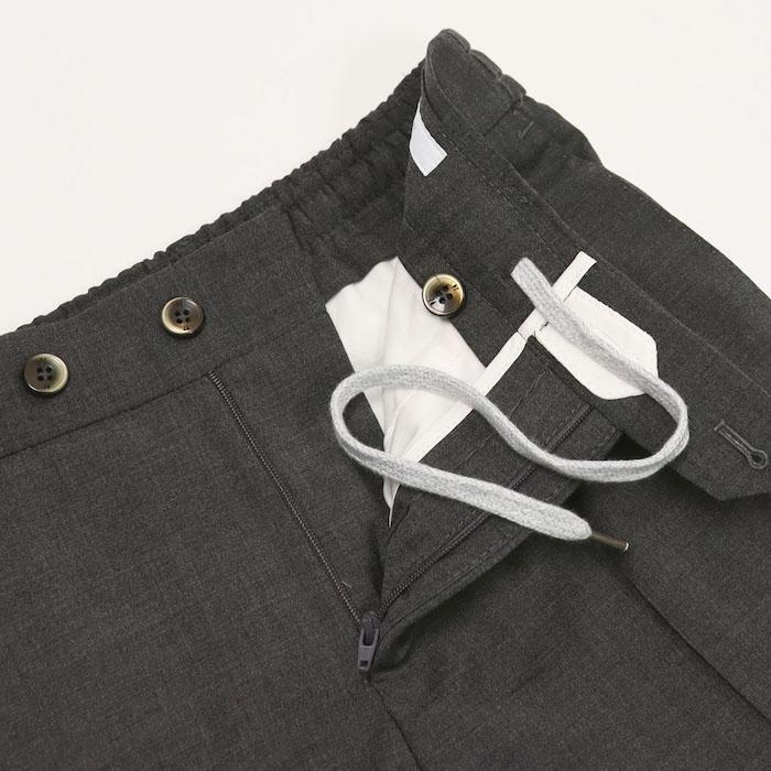 PT TORINO / ピーティー トリノ / SLIM JOGGER / スリム ジョガー / SLIM FIT / リラックス パンツ / ウォッシャブル テクノウール / 返品・交換可能の画像