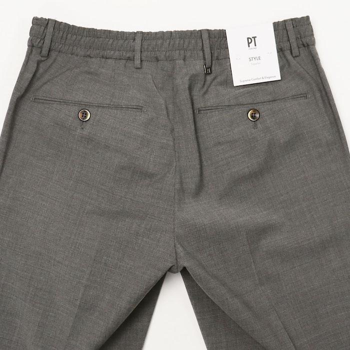 PT TORINO / ピーティー トリノ / SLIM JOGGER / スリム ジョガー / SLIM FIT / リラックス パンツ / ウォッシャブル テクノウール / 返品・交換可能の画像