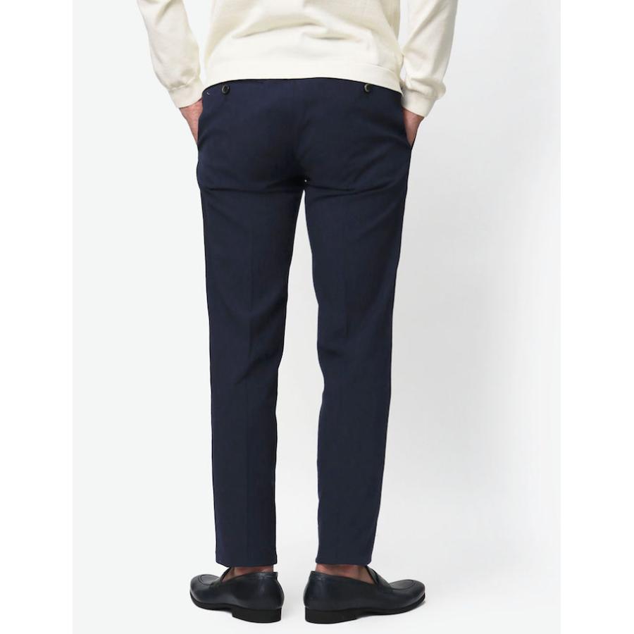 PT TORINO / ピーティー トリノ / SLIM JOGGER / スリム ジョガー / SLIM FIT / リラックス パンツ / サマー ストレッチ シアサッカー / 返品・交換可能の画像