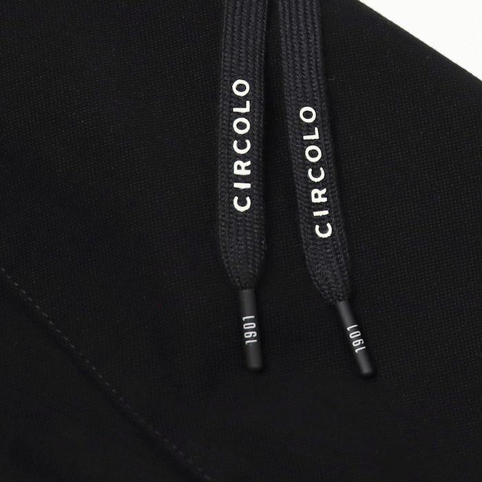 チルコロ 1901 / CIRCOLO 1901 / リラックスパンツ / セットアップ対応 / 軽量 コットン サマーピケ ジャージー / ウエストゴム ＆ ヒモ仕様 / 返品・交換可能の画像