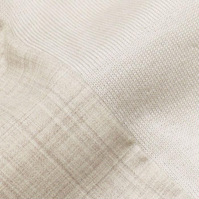 グランサッソ / GRANSASSO / スタンド ZIP ブルゾン / ハイゲージウールニット × サマートロピカルウール切り替え / 返品・交換可能の画像
