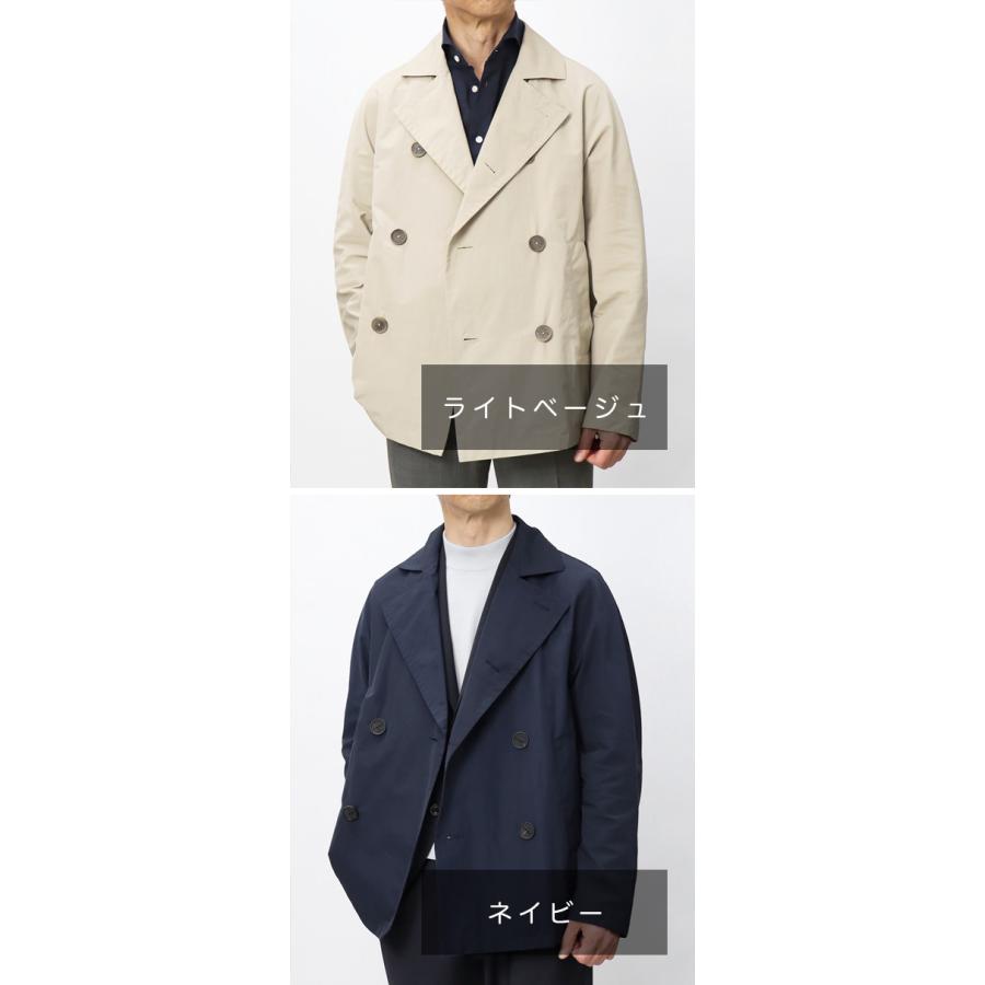 イーヴォ / Hevo / オルトリーニ / ORTOLINI / Pコート / 軽量 ポリエステル コットン / 返品・交換可能の画像