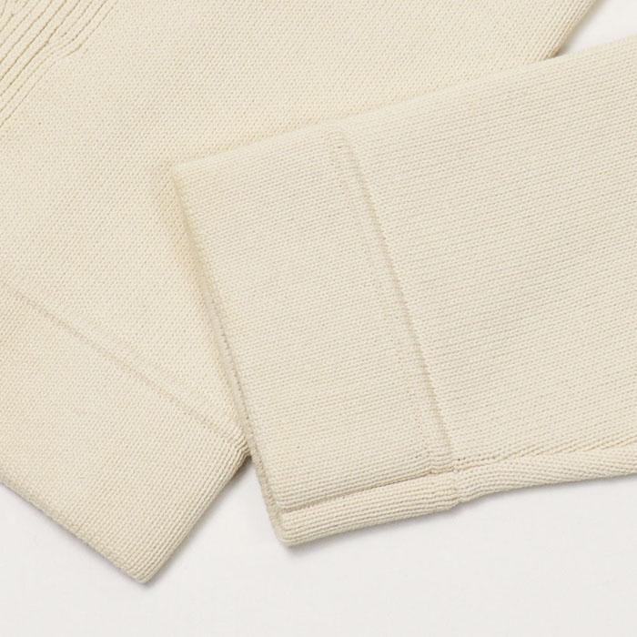 ラルディーニ / LARDINI / ニット Gジャン / 細身型 / コットン / 返品・交換可能の画像