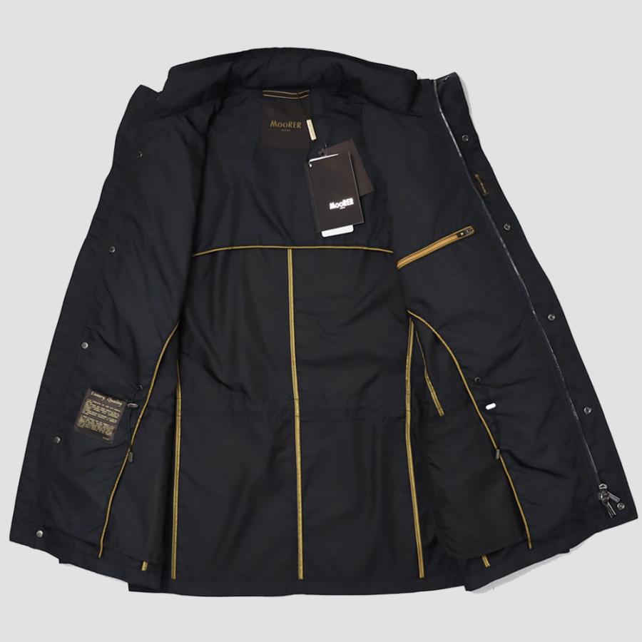 MooRER ムーレー M-65 ナイロンブルゾン 50 ブラック 美品 MOORER（ムーレー） ムーレー / MooRER / ブルゾン / M65型 フィールド