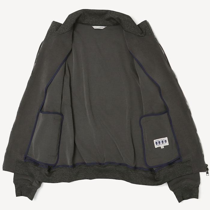 ジャブスアルキヴィオ / giabsarchivio / プッチーノ / PUCCINO / スタンドカラー / ダブル ZIP ブルゾン / モダール ジャージー / 返品・交換可能の画像
