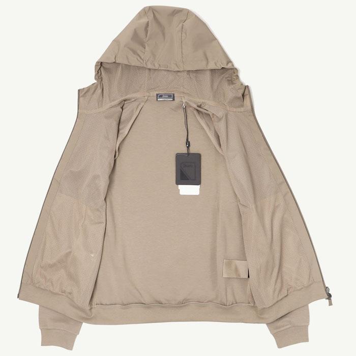 ヘルノ / HERNO / FUNCTIONAL WARDROBE / ジャージーパーカーブルゾン / 中綿入り / ハイブリッド / 異素材切り替え / 返品・交換可能の画像