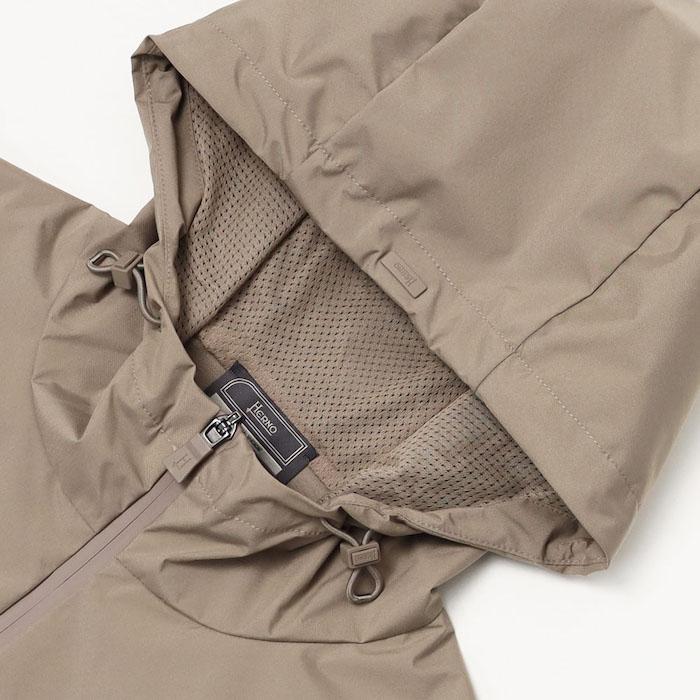 ヘルノ / HERNO / FUNCTIONAL WARDROBE / ジャージーパーカーブルゾン / 中綿入り / ハイブリッド / 異素材切り替え / 返品・交換可能の画像