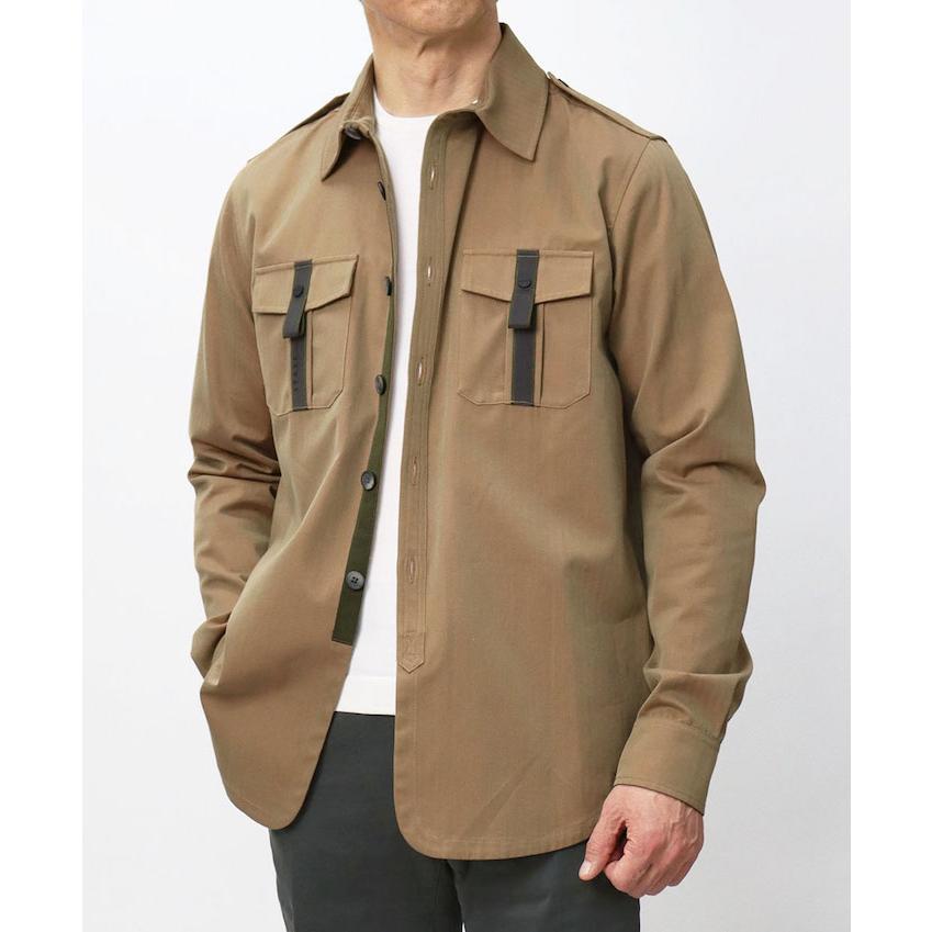 シーズ / SEASE / CAMICIA GENERALE / コットン ソラーロ生地 / シャツアウター / 返品・交換可能の画像