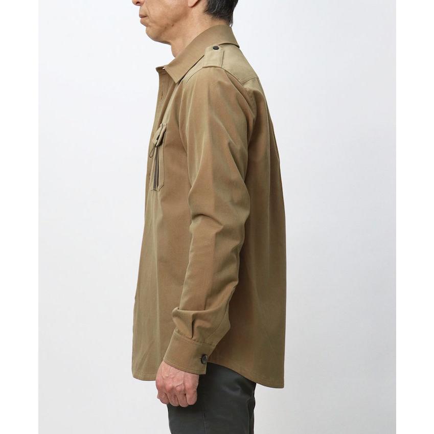 シーズ / SEASE / CAMICIA GENERALE / コットン ソラーロ生地 / シャツアウター / 返品・交換可能の画像