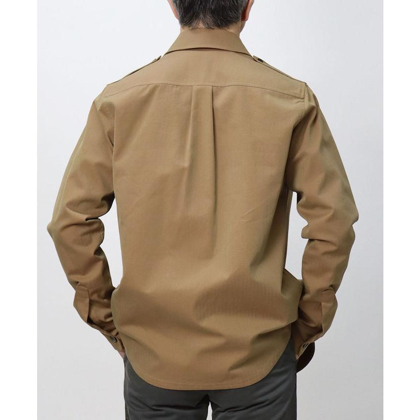 シーズ / SEASE / CAMICIA GENERALE / コットン ソラーロ生地 / シャツアウター / 返品・交換可能の画像